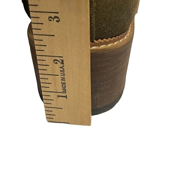 TOMS Finn Military Light Brown Suede Bootie NWOT Size 6.5 - Picture 8 of 8